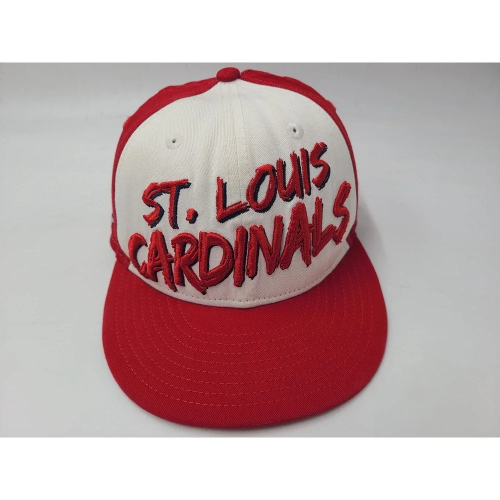 Youth St Louis Cardinals New Era 9Fifty Snapback Hat Cap MLB Baseball White Red‎